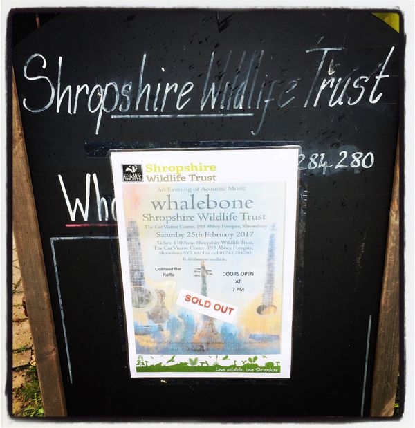 Shropshire Wildlife Trust sell out gig