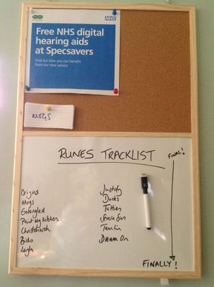 Runes Tracklisting