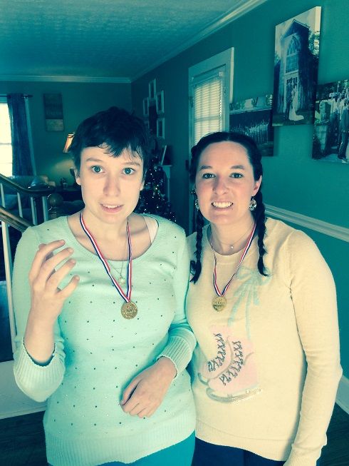 Morgan and Allison setting goals