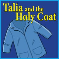 Talia and the Holy Coat play logo