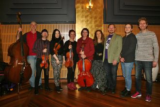 Steve Elphick and the string Quartet