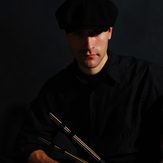 This is picture of Novus Cantus' drummer, Christian.