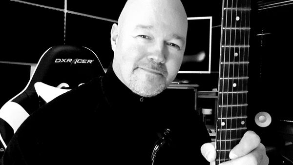Terje Eide in his Home Studio