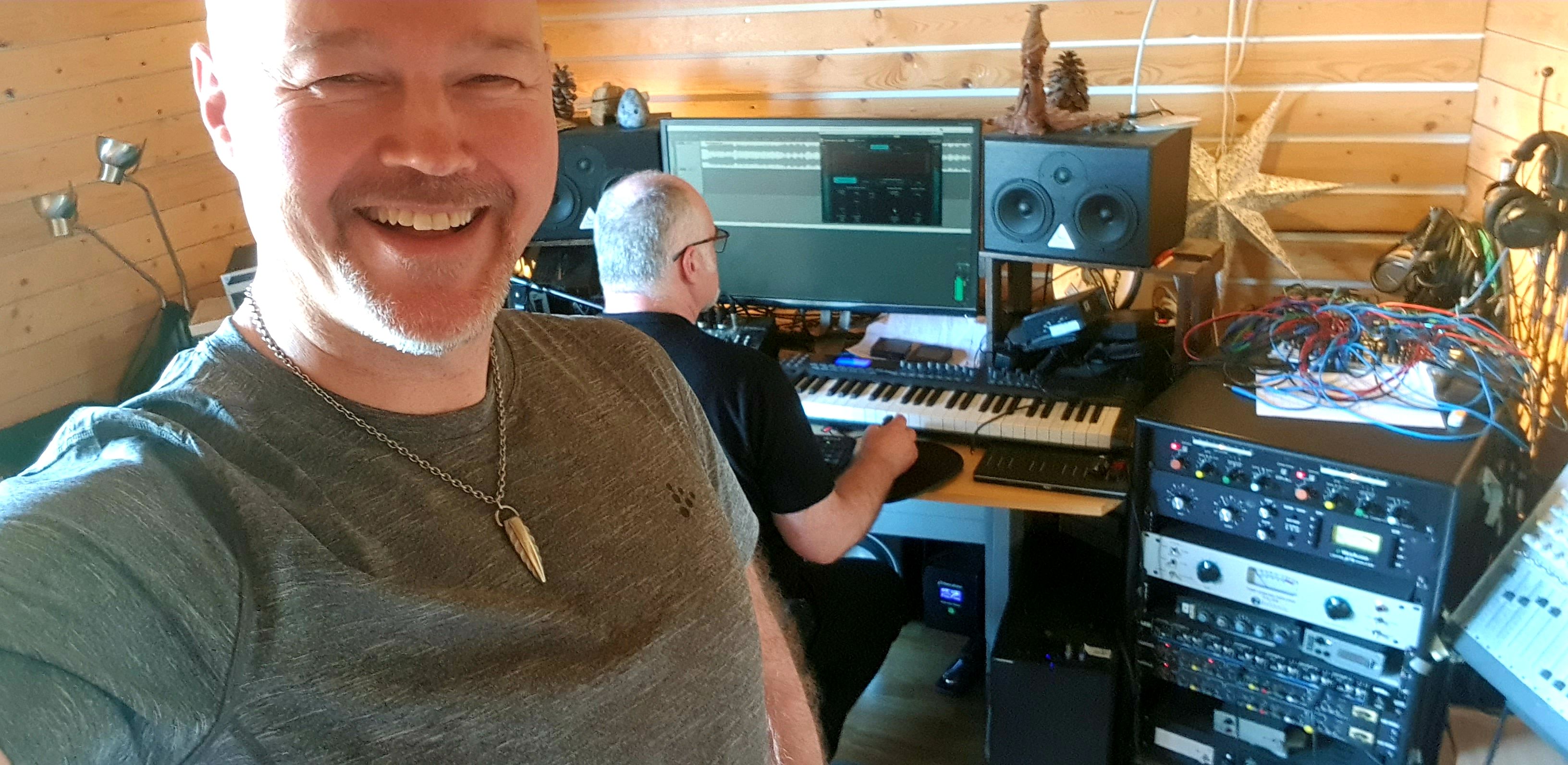 Terje Eide at Demningen Studio
