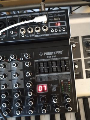 prx mixer settings